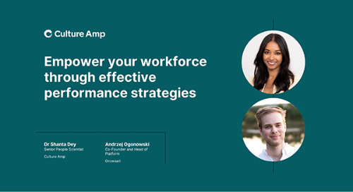 Empower your workforce through effective performance strategies