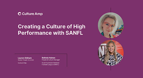 Creating a Culture of High Performance with SANFL