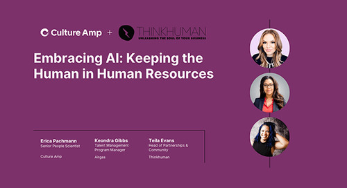 Embracing AI: Keeping the Human in Human Resources