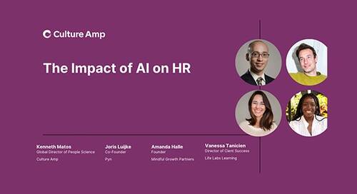 The Impact of AI on HR