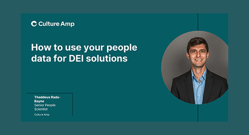 How to use your people data for DEI solutions